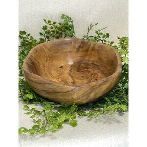 Free Form Wood Bowl Oliva Espana 5 Inch Orts Hnas Beautiful Mcm Style
